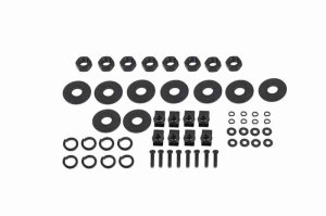 Jeep Wrangler Unlimited JKU Front Bumper - Fishbone Offroad - Full Width Winch - Black Powdercoat - `07-`18